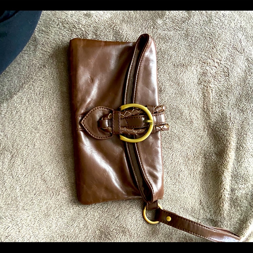 Brown clutch